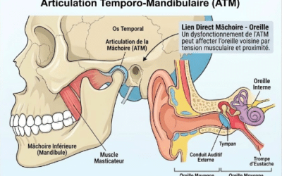 Sensation d’oreille bouchée sans otite : et si c’était l’ATM ?
