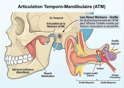 oreille bouchee osteopathe